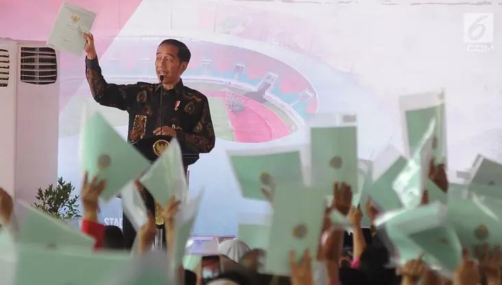 Wow, Jokowi Lampaui Target Sebar 9,3 Juta Sertifikat Tanah di 2018 