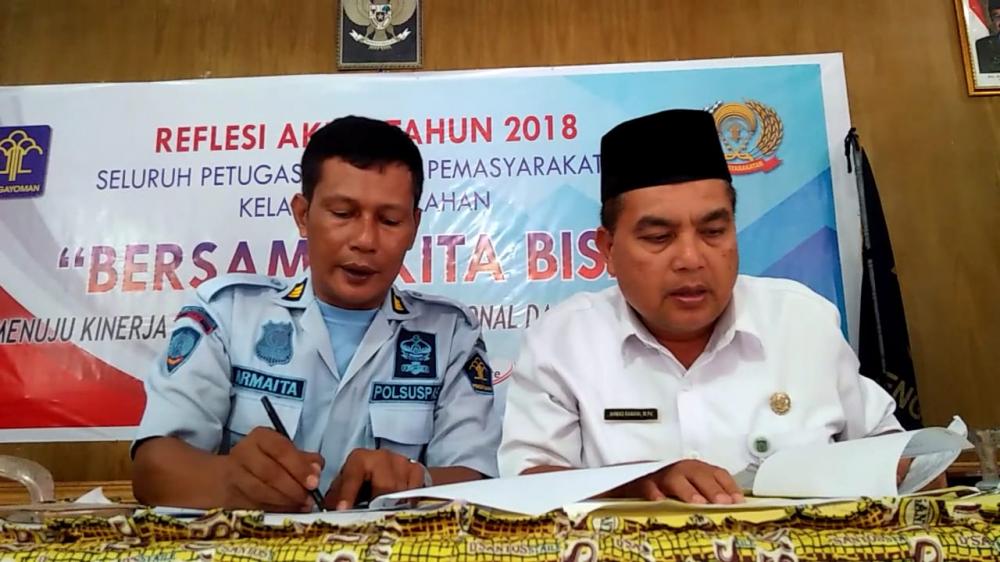 Disdukcapil Kab Inhil Menyambangi Lapas Kls IIA Tembiahan Pendataan Utama Warga Binaan