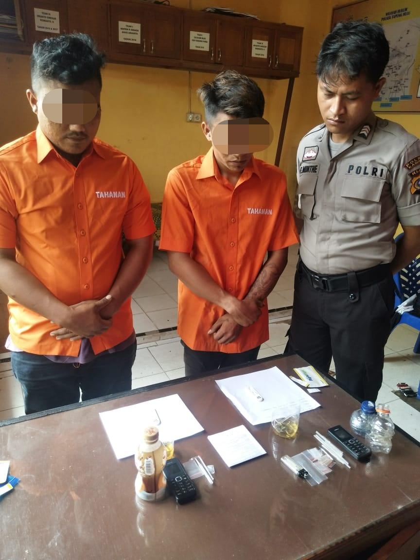 Pengemudi Dump Truk Bawa Shabu,  Ditangkap Polsek Tapung Hulu