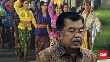 Wakil PresidenJusuf Kalla Perintahkan Pengurus Masjid Bakar 'Indonesia Barokah'