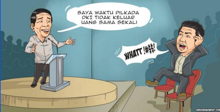 Menyaksikan Hebatnya Permainan Watak Jokowi