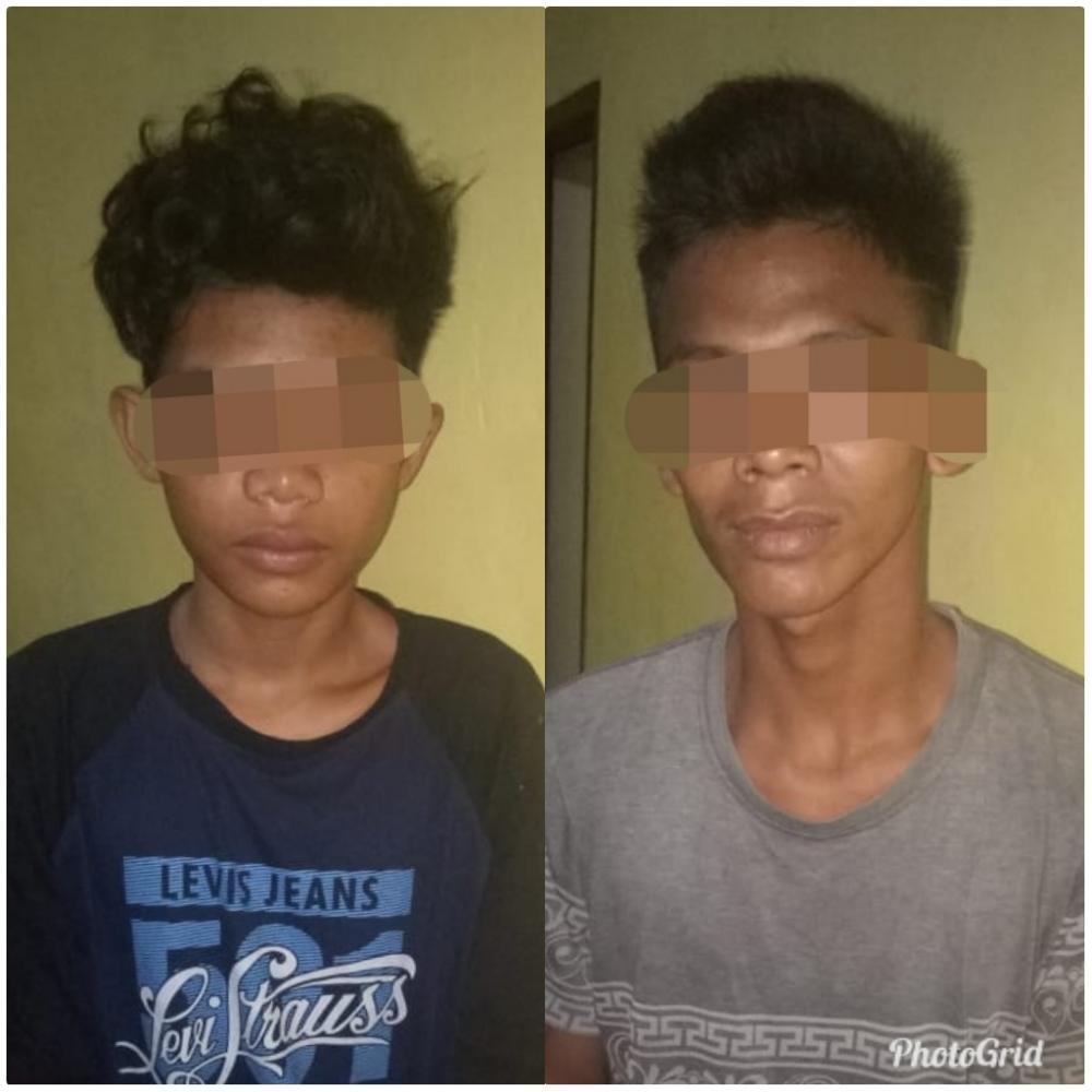 Polsek Tapung Tangkap 2 Pelaku Curanmor di wilayah SP 1 Desa Petapahan Jaya