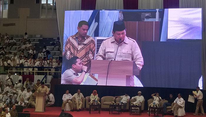 Prabowo: Tak Usah Sebut Lagi Menkeu, Sebut Menteri Pencetak Utang