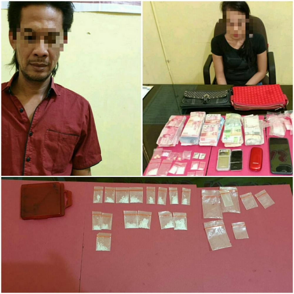 Sat Narkoba Polres Rohil Berhasil Ungkap Pemilik Narkotika yang Merupakan Pasutri di Bagan Siapiapi 