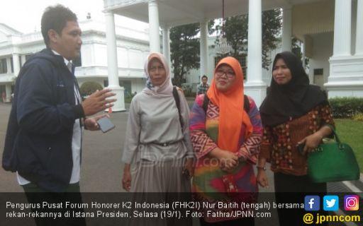 Usai dari Istana, Sikap Pimpinan Honorer K2 tentang PPPK Mulai Berubah