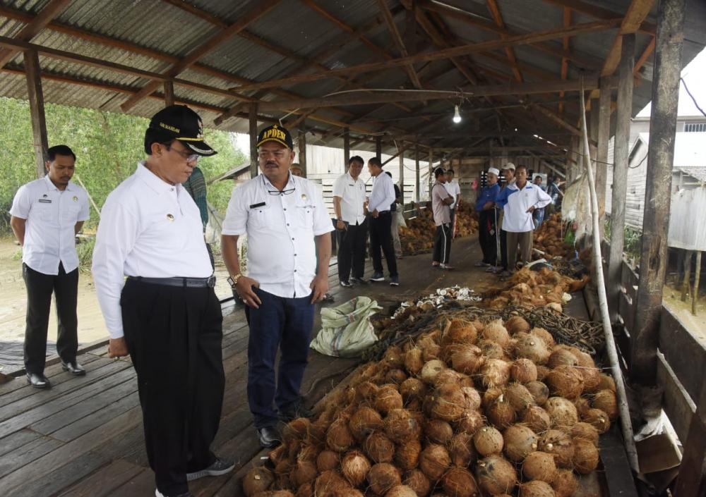 Bupati HM. Wardan  Th 2019 Kabupaten Inhil 3 Unit Exavator
