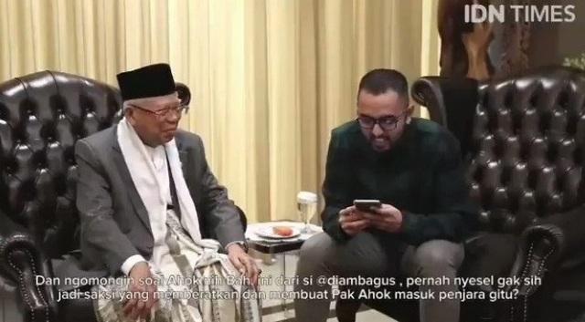 KH Ma'ruf Amin Menyesal Jadi Saksi Kasus Ahok Karena Terpaksa & Sampaikan Minta Maaf