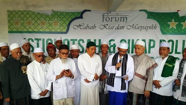   Habaib-Kiai, Merujuk Hadits Nabi, Rapatkan Barisan untuk 02 Prabowo-Sandi