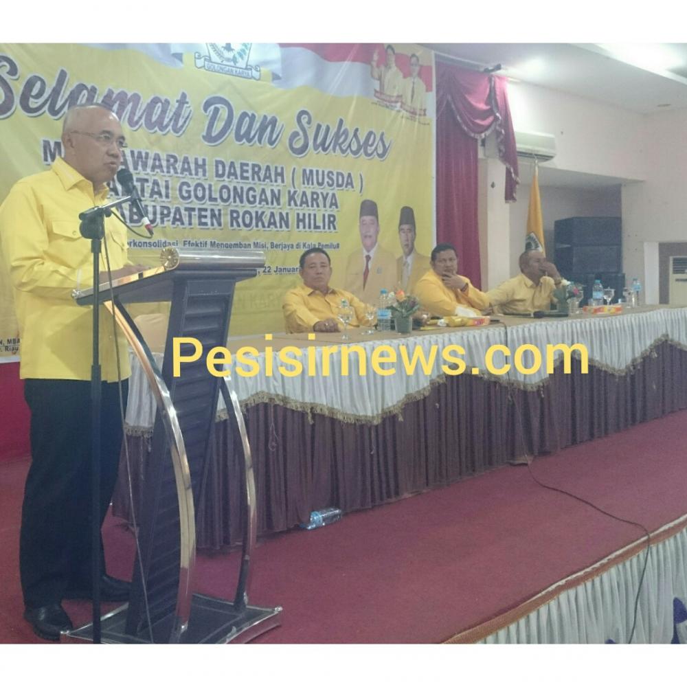 Andi Rachman Minta Caleg Golkar Solid Dan Kompak