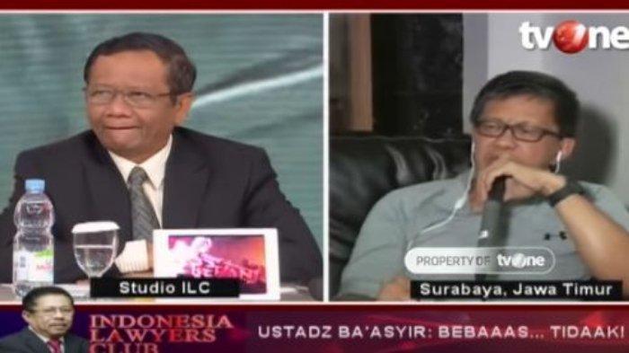 Prof Mahfud MD Tertawa Saat Rocky Gerung Sebut Strategi Jokowi Kacau