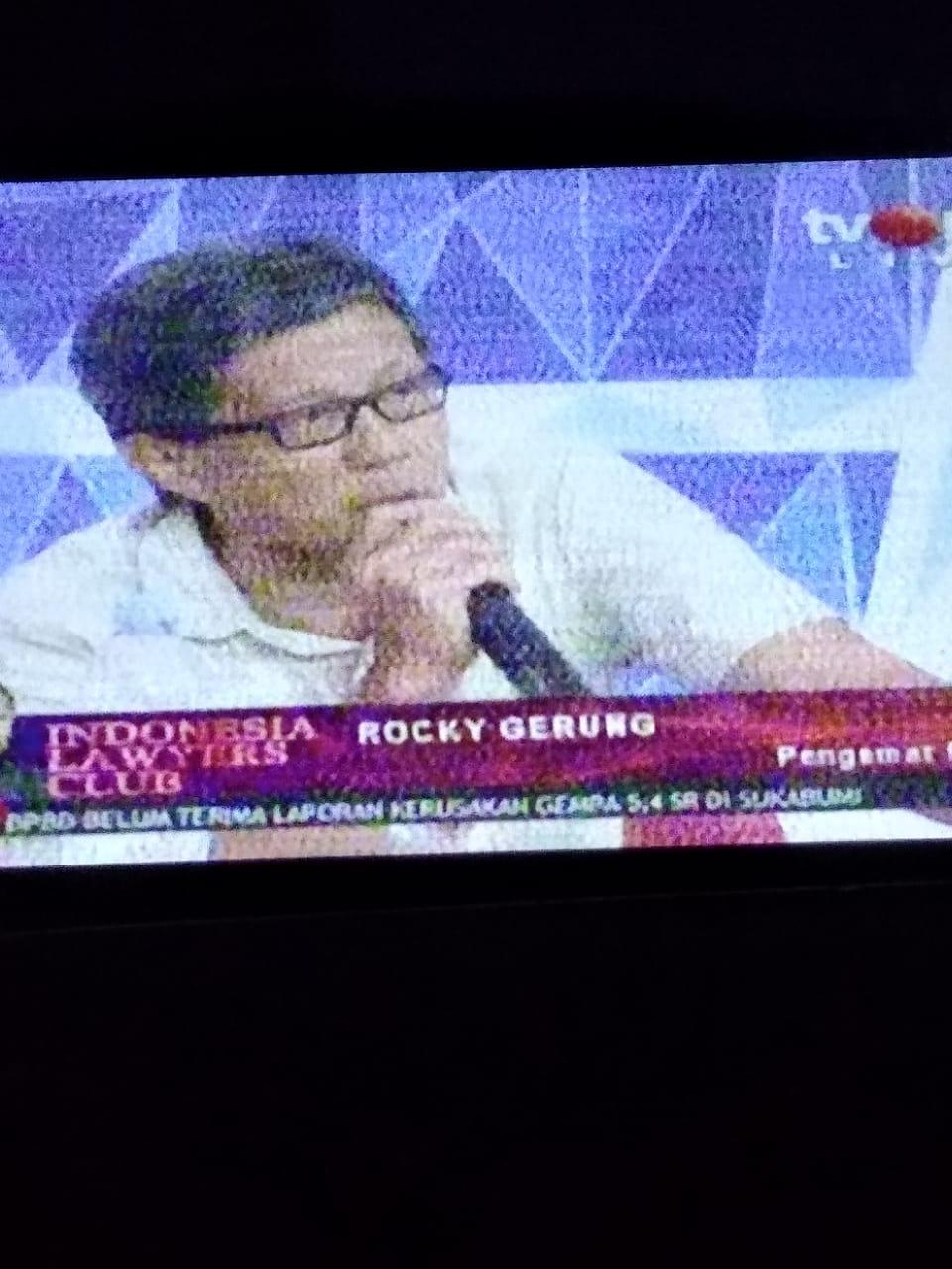 Rocky Gerung: KPU Cenderung Ingin Selamatkan Raja