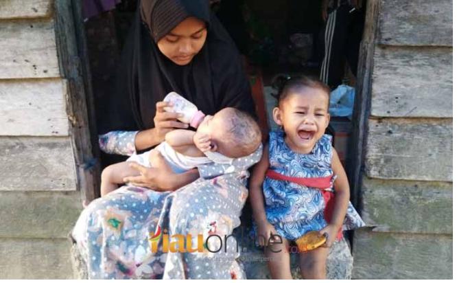 Andini Gadis Yang Malang 14 Tahun dan Adik yang Masih Balita, Setelah Ibu Meninggal Malah Bapak Pergi Enta Kemana