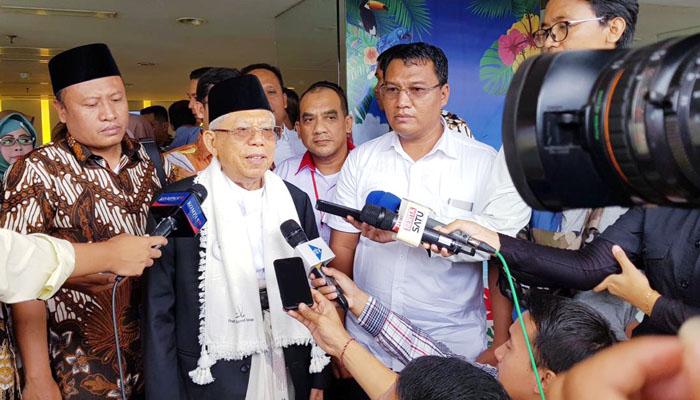 Ma'ruf Amin Sayangkan Najwa Shihab Tak Jadi Moderator Debat