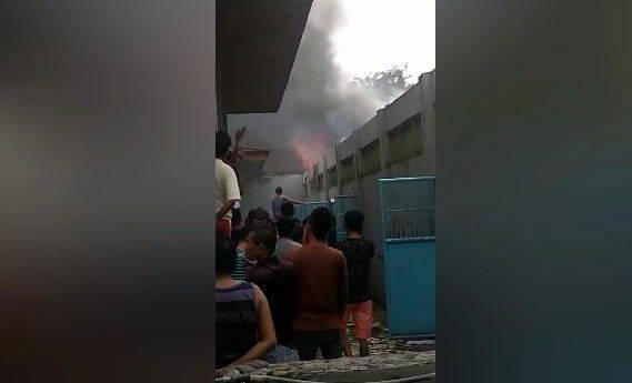 Lapas Biaro Bukittinggi Terbakar