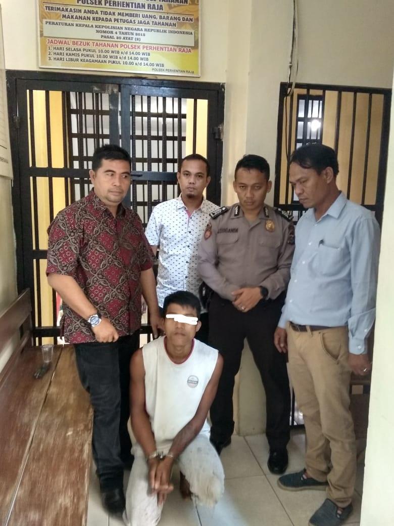 Nekat Cabuli Anak Tetangganya, Warga Pantai Raja ini Terpaksa Berurusan dengan Polisi