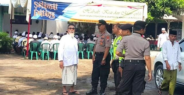Dukungan Habaib dan Kiai di Sidogiri untuk 02 Berjalan Lancar,,Polisi Minta Tak Ada Panggung