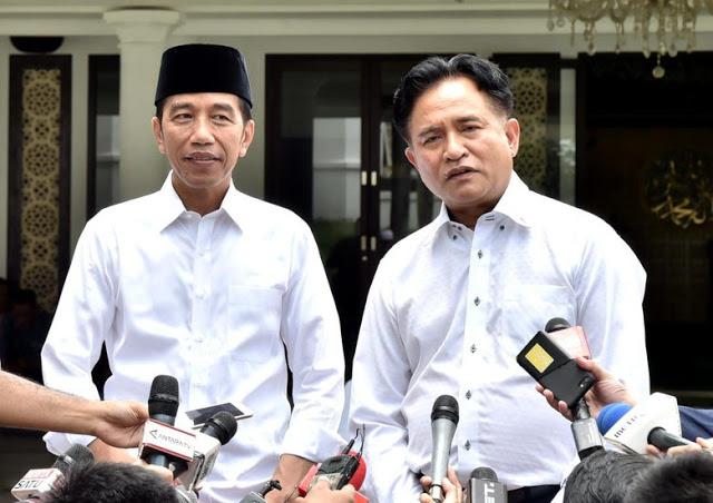 Jawab Kritik Mahfud MD, Yusril Ungkit Penentuan Cawapres Jokowi 