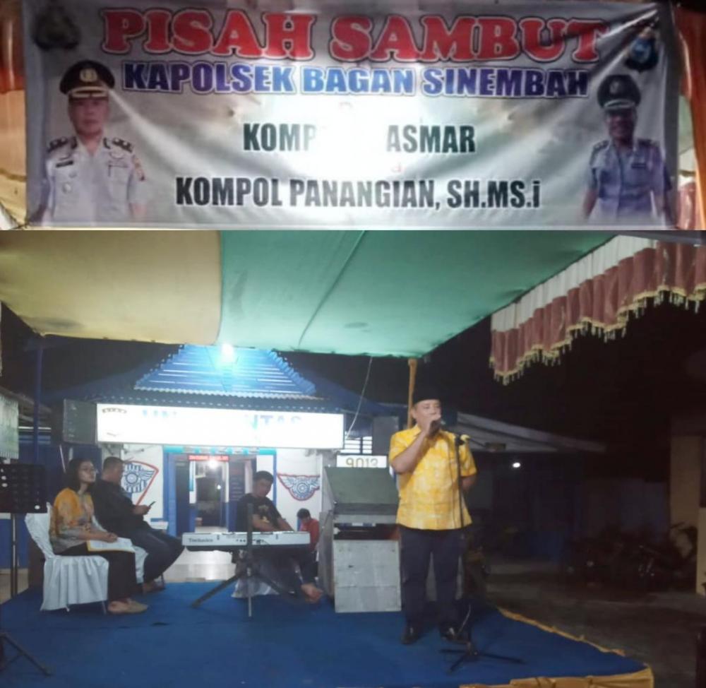 Hadiri Pisah Sambut Kapolsek, H Fuad Ahmad Sebut ini.