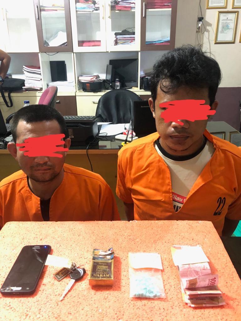 Dua Pria di Tembilahan Diringkus Polisi Karena Kepemilikan Ini
