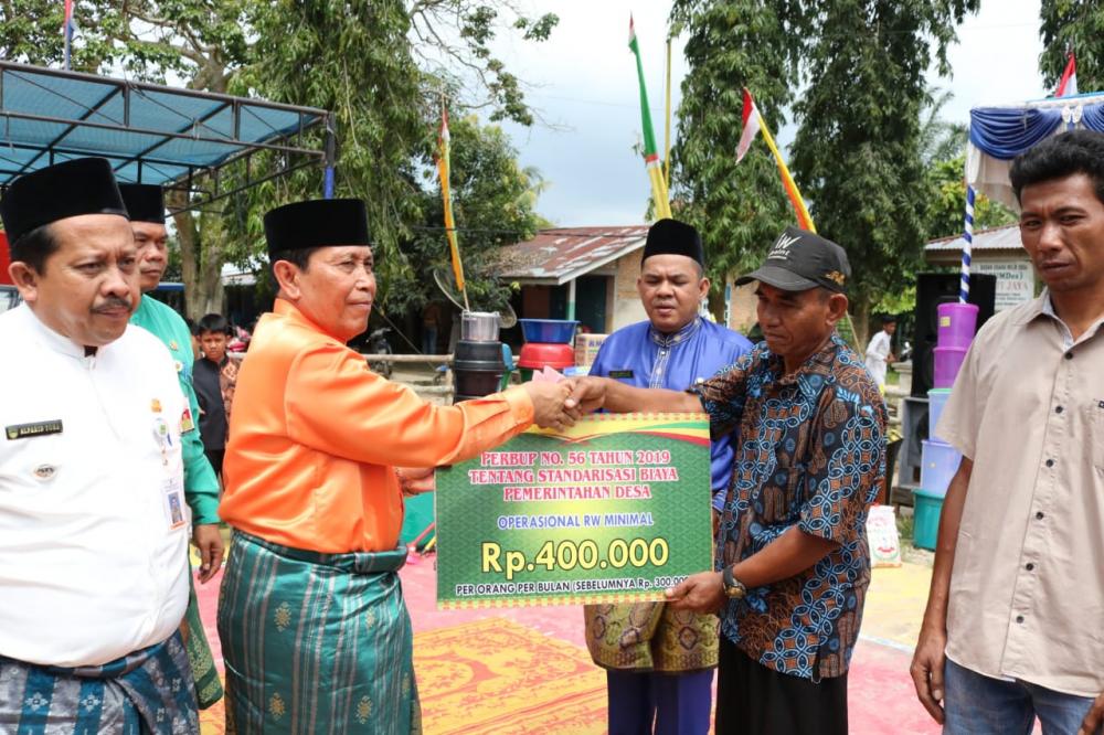 Sukiman hadiri BMPTB BUMDesa Luberti Jaya Desa Lubuk Bendahara Timur