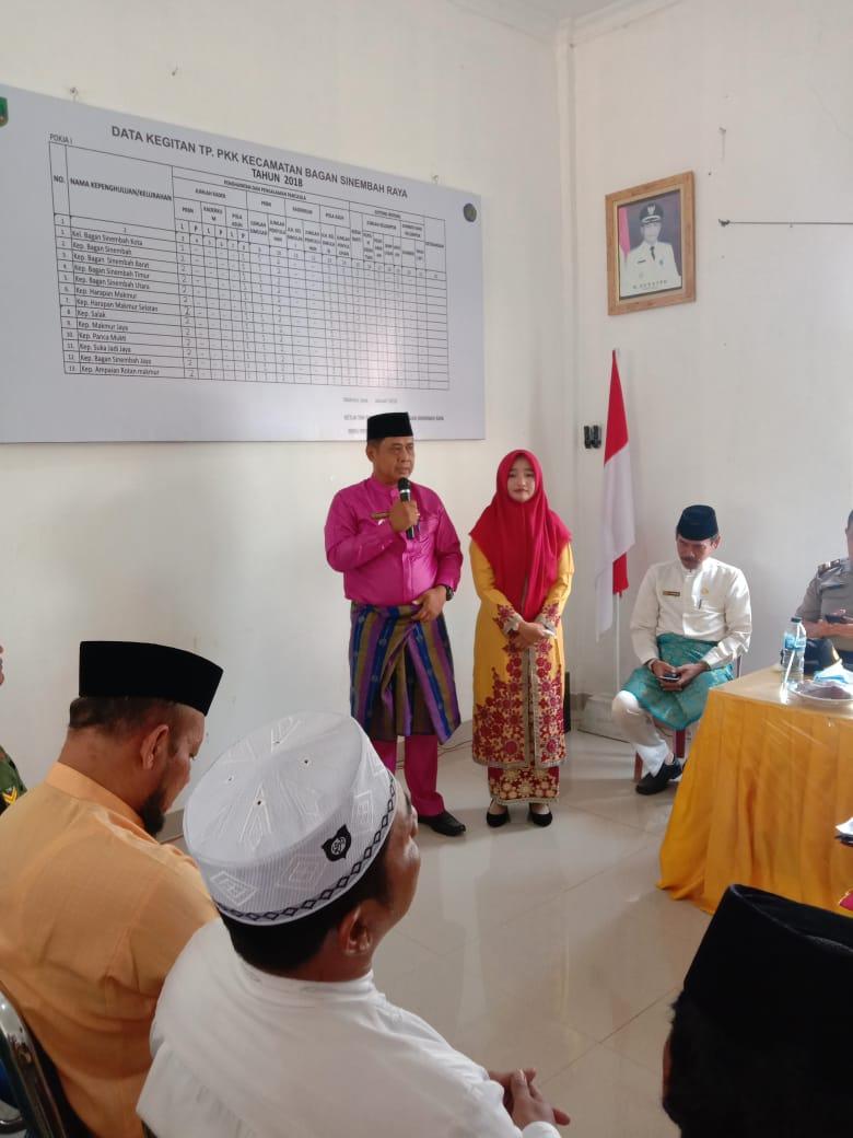 Pisah Sambut Camat Basira, Ini Kata Camat yang Baru..