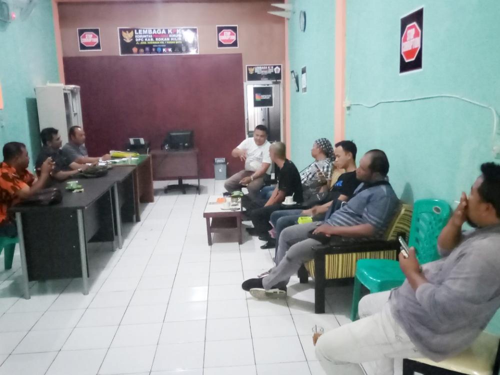 Terbentuk, IWO Rohil Gelar Rapat Internal Perdana