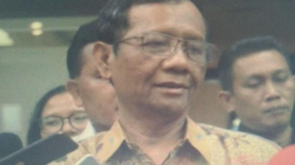 Menko Polhukam Mahfud MD: Meminta Aparat Keamanan Mengusir Kapal-kapal China yang Melanggar Batas Wilayah Kedaulatan Indonesia