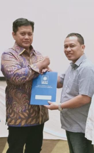 Bagus Santoso Resmi Kantongi Rekom DPP PAN