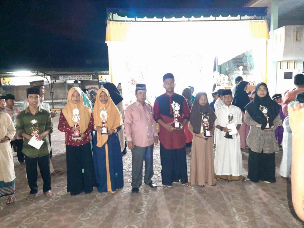 Gp. Alur Pinang Adakan MTQ,  Mencetak Kader Untuk Tahun Berikutnya