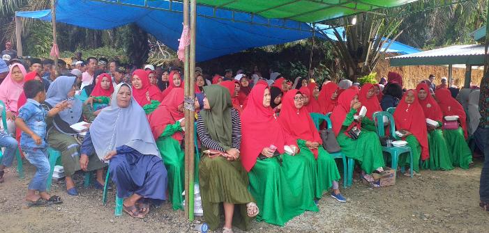 H.Amran S.Sos.anggota DPRD Provinsi Riau Reses di Desa Pagarantapah.