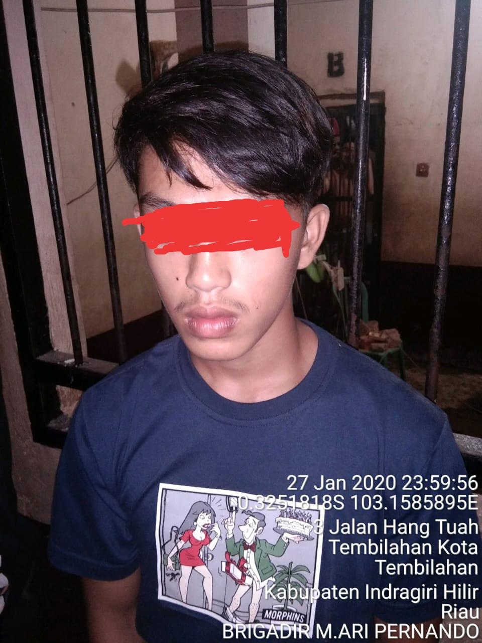 Polres Inhil Meringkus Pelaku Pengeroyokan Yang Terjadi di Jln Swarna Bumi Tembilahan 