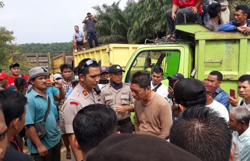 Kuasa hukum PT PSJ lakukan press release terkait eksekusi lahan yang 3.323 Ha yang tertunda