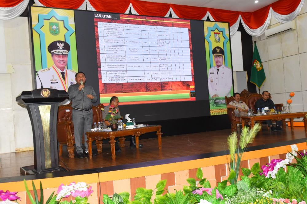 Bupati Kampar tekankan Program Pembangunan Sesuai dengan Misi dan Visi Bupati Kampar  