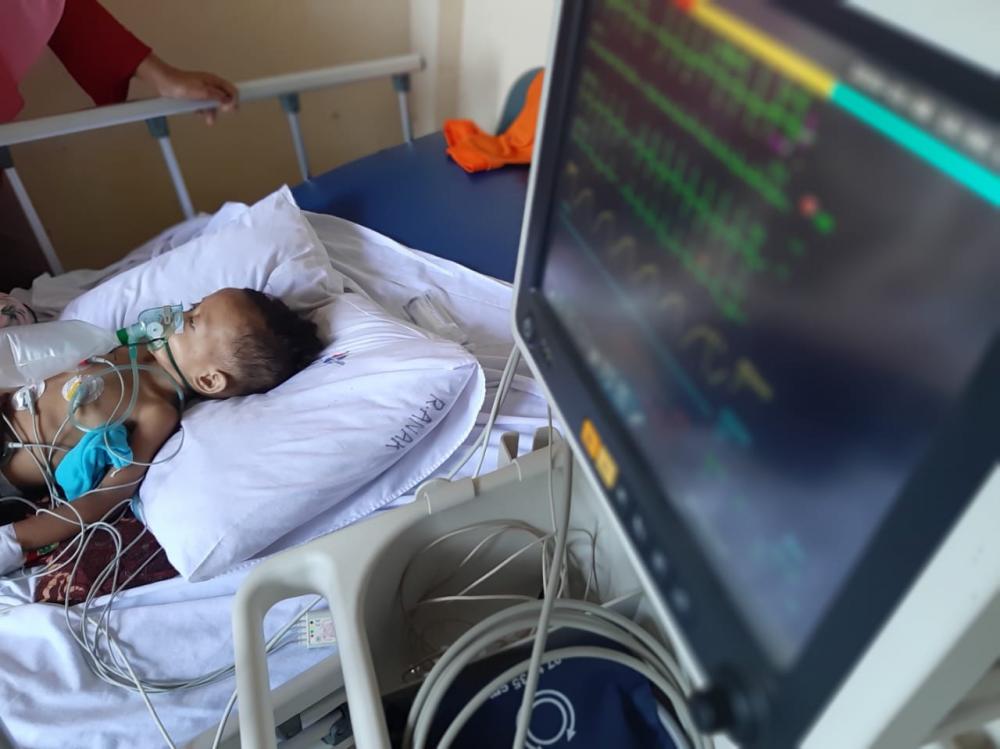 Bayi Yatim 2 Tahun Penderita Leukemia Di Tembilahan Butuh Uluran Tangan