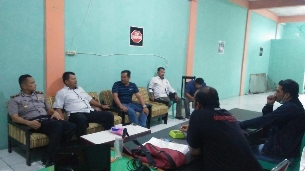 LKPK Gelar Rapat Koordinasi Bersama Polsek Simpang Kanan Terkait Tanah Pertapakan Sahat M Parhusif 