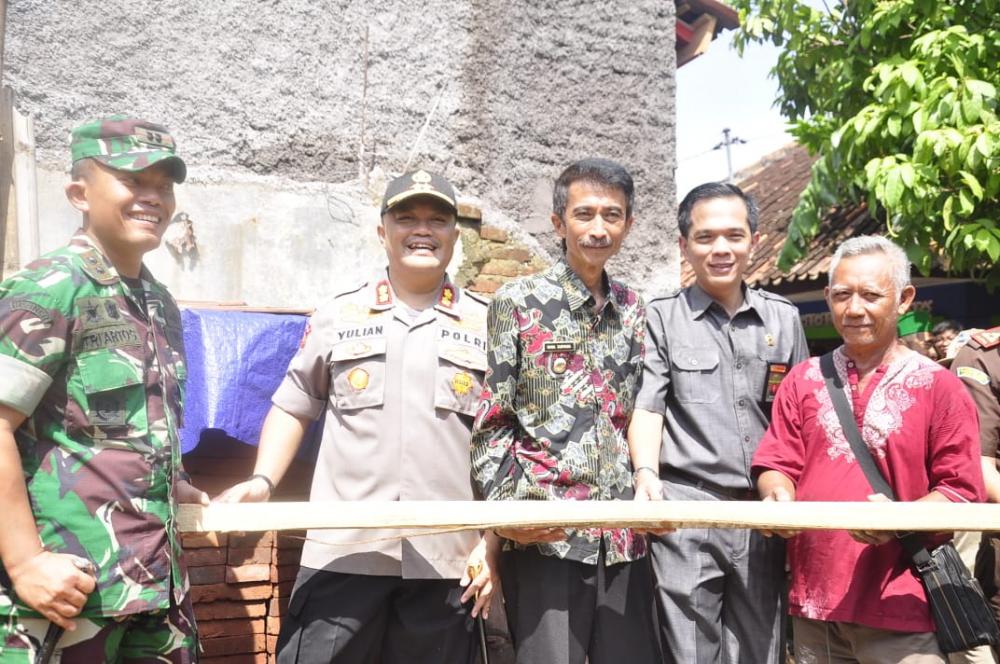 Wujud Cinta NKRI, Polres Banjar Bersama Forkopimda Adakan Kegiatan Bakti NKRI