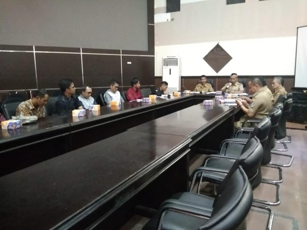 Audiensi Ikatan Mahasiswa PGMI (IMPI) Se - Indonesia Wilayah II Jabarta dengan Walikota Banjar.