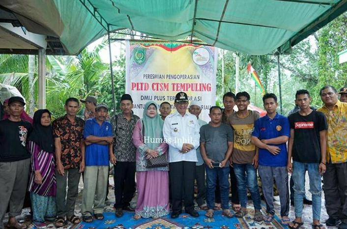 Bupati HM.Wardan Resmikan PLTD (CTSM) Cahaya