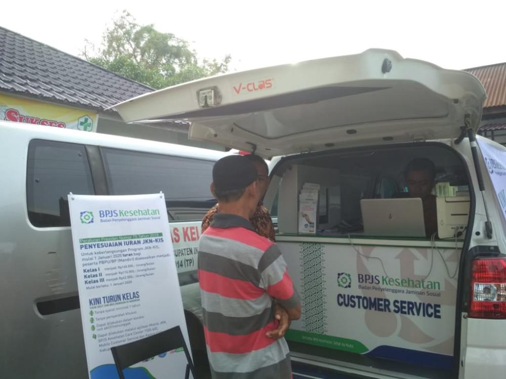 Customer Servie (MCS) BPJS Kesehatan,Jemput Bola
