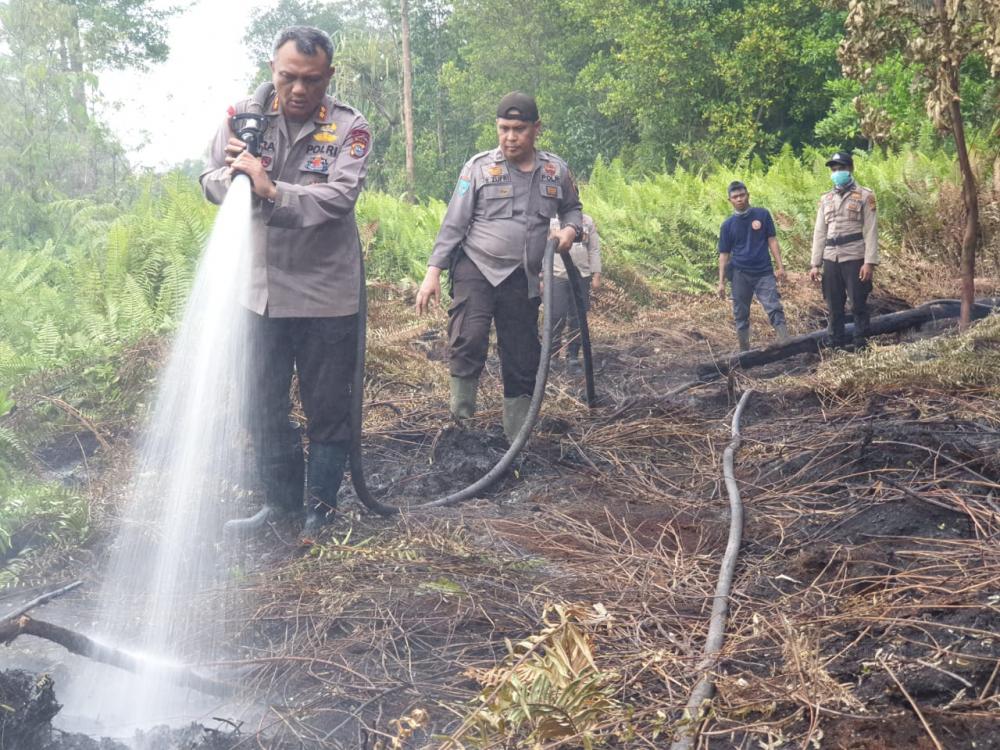 Kapolda Akan Berikan Pin Emas Bagi Jajarannya yang Mampu Menekan Karhutla di Wilayah Hukum Polda Riau, Termasuk Masyarakat Relawan Karhutla.