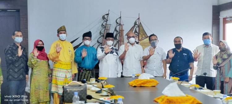 Pengurus APSAI Silaturahim dengan Bupati Inhil HM. Wardan, Siap Jadikan Inhil Kabupaten Layak Anak