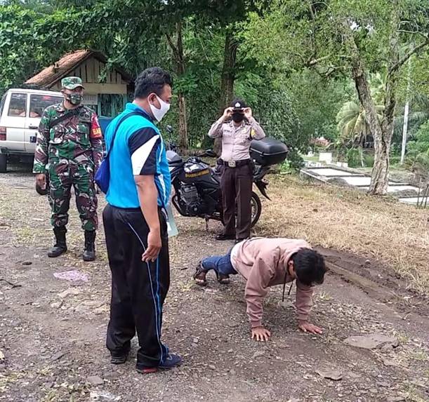 Operasi Yustisi Polres Banjar Tindak Tegas Masyarakat yang Masih tidak Disiplin Prokes