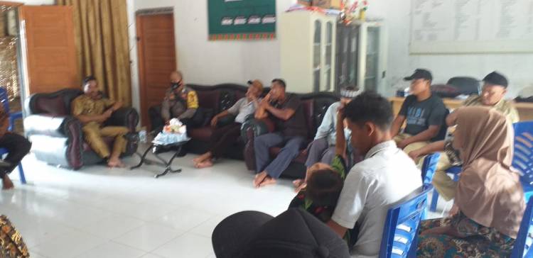 Polsek Pujud Selesaikan Problem Solving Lahan Wakaf Pemakaman