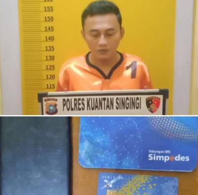 Sat Reskrim Polres Kuansing Ringkus Bandar Judi Jenis Sie Jie Singapore, Hongkong dan Sydney