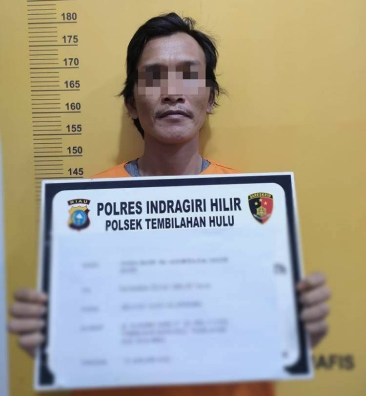7 Bulan Buron, Pria Warga Tembilahan Pelaku Curat Akhirnya Berhasil Ditangkap Polisi