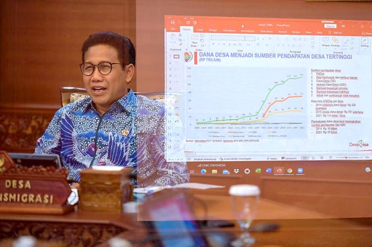 Mendes PDTT: Tingginya APBDes Jadikan Desa Penyangga Ekonomi Nasional Selama Pandemi 