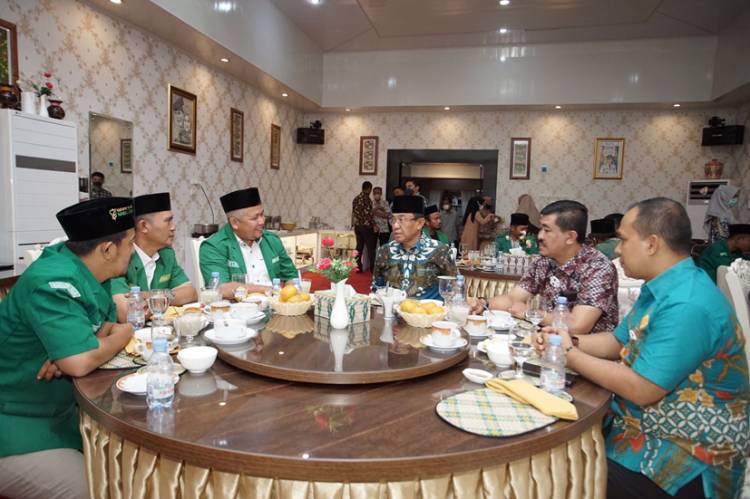 Gp Ansor Riau Bersilaturahim ke Kediaman Bupati Inhil