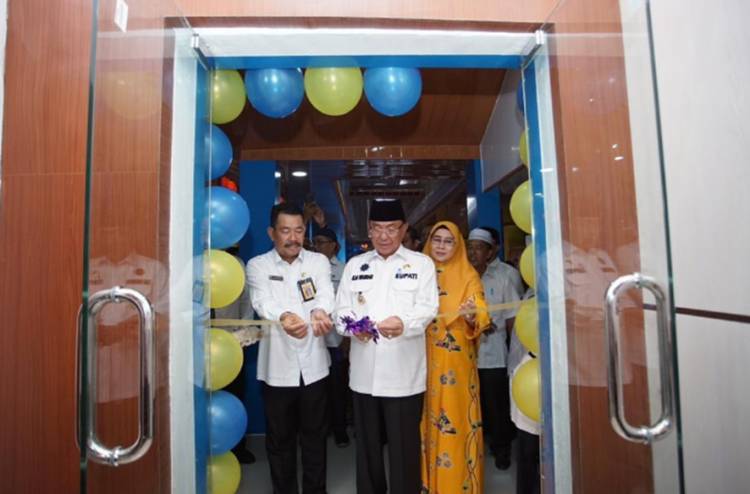 Bupati Inhil Resmikan Ruang Baru Bidang PAUD, SD, GTK dan SMP Disdik Inhil 