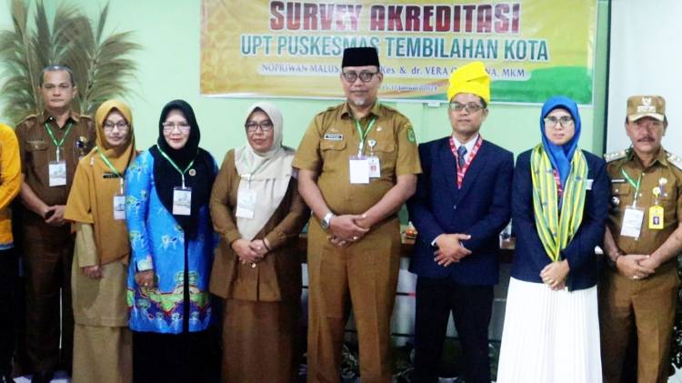 UPT Puskesmas Tembilahan Kota Laksanakan Survey Akreditasi, Pj Bupati Pinta Jadi Momen Peningkatan Pelayanan 
