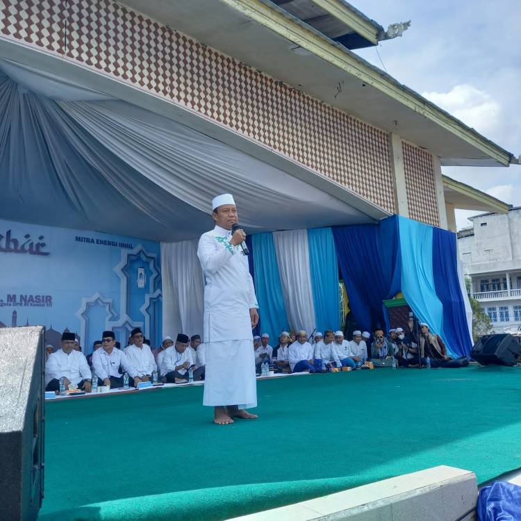 Polres Inhil Kawal Kegiatan Tablig Akbar Ustadz Das&rsquo;at Latif